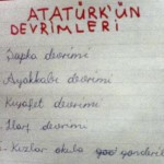 DEVRİM BİR ANDA OLUR YA DA OLMAZ