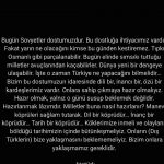 Atatürk’ün Sovyetler Birliği ile İlgili Öngörüsü